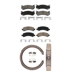 Transit Auto KCN-100219 Disc Brake Pad for 2002-2008 Cadillac Escalade, Chevrolet Avalanche 1500, Chevrolet Express 1500 & more - Front and Rear product image