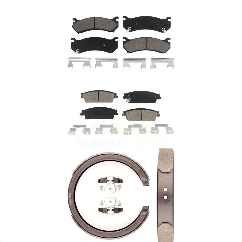 Transit Auto KCN-100220 Disc Brake Pad for 2007 Chevrolet Silverado 1500 - Front and Rear product image