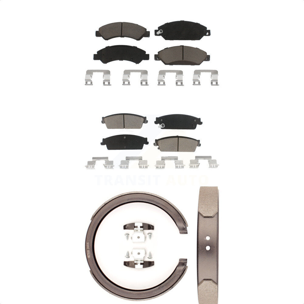 Transit Auto KCN-100221 Disc Brake Pad for 2007 Cadillac Escalade, Cadillac Escalade ESV, Cadillac Escalade EXT & more - Front and Rear product image