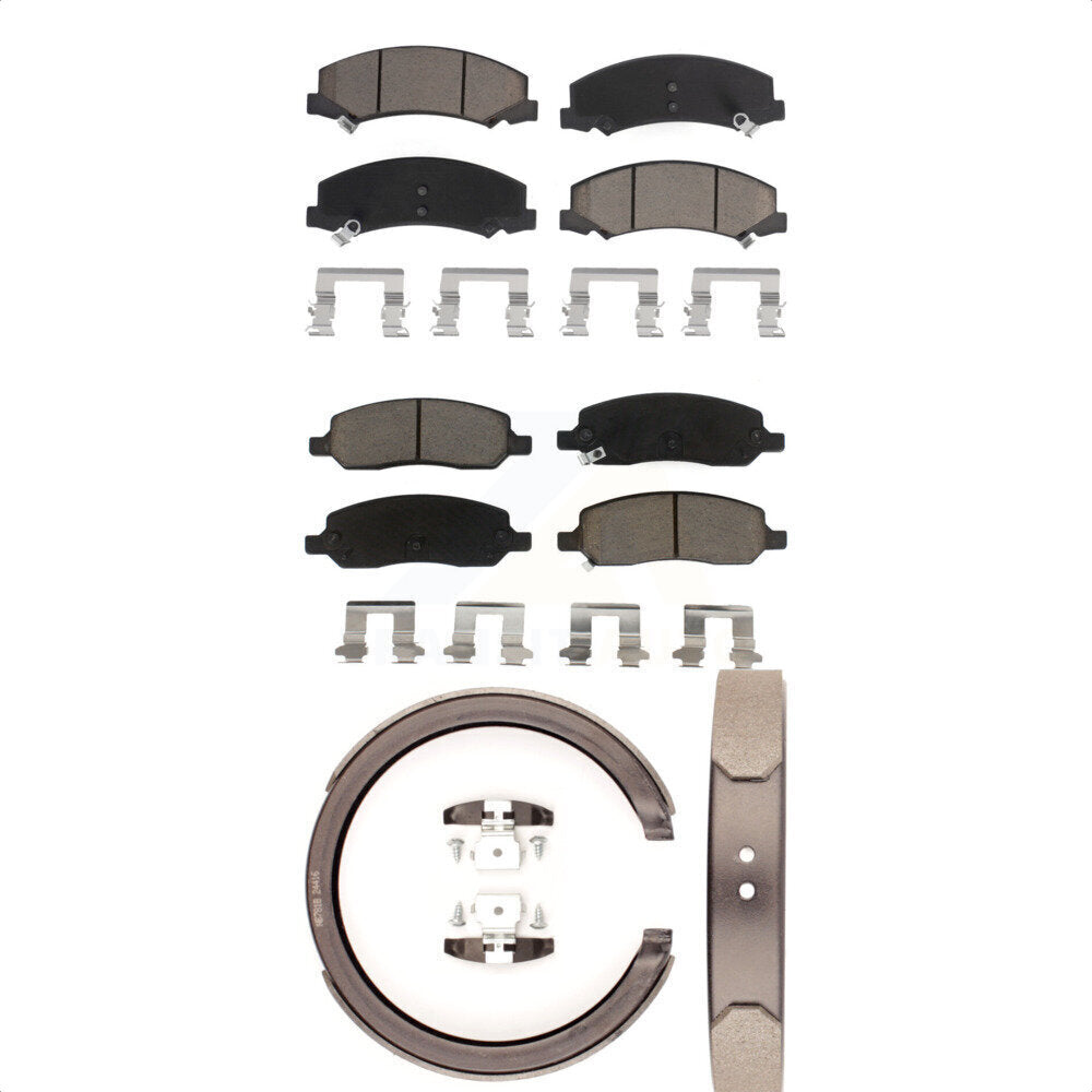 Transit Auto KCN-100222 Disc Brake Pad for 2006-2011 Cadillac DTS - Front and Rear product image