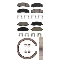 Transit Auto KCN-100222 Disc Brake Pad for 2006-2011 Cadillac DTS - Front and Rear product image
