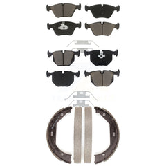 Transit Auto KCN-100225 Disc Brake Pad for 2001-2006 BMW 330Ci, BMW 330i, BMW 330xi - Front and Rear product image