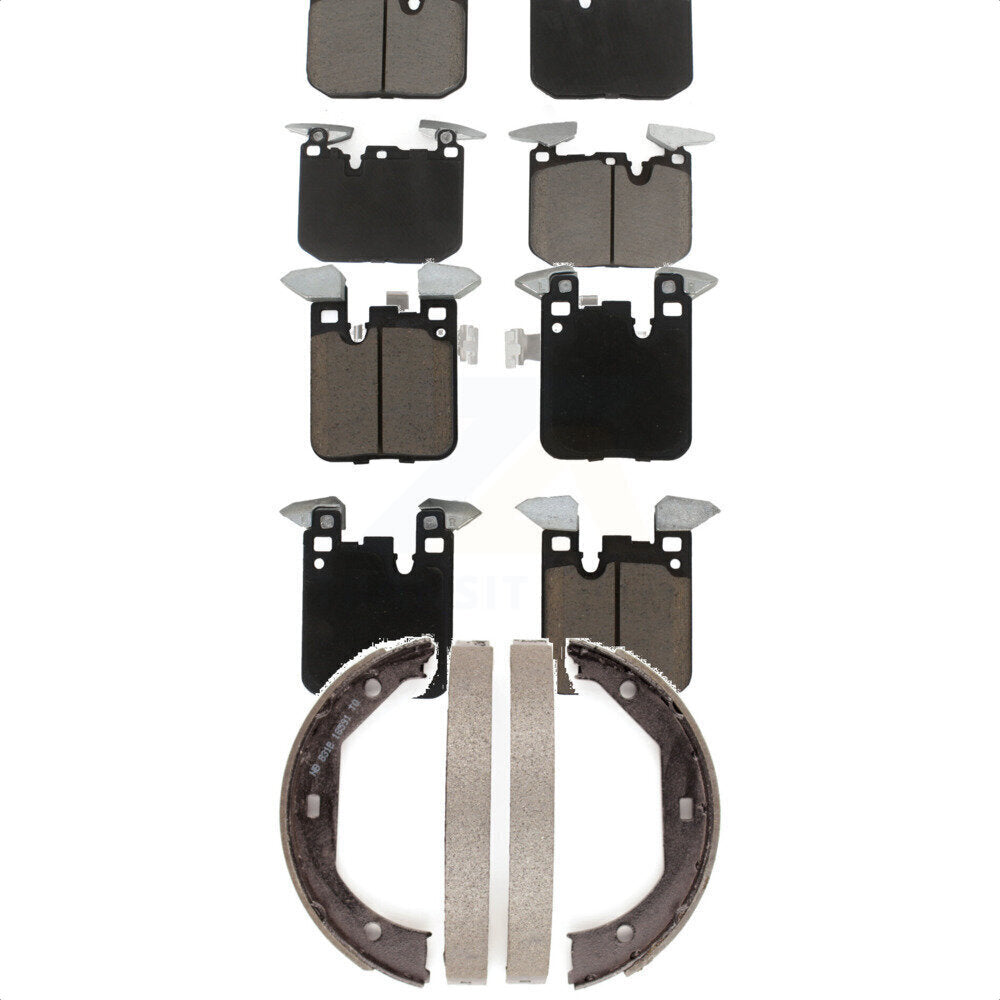 Transit Auto KCN-100229 Disc Brake Pad for 2012-2020 BMW 340i GT xDrive, BMW 440i, BMW 440i Gran Coupe & more - Front and Rear product image