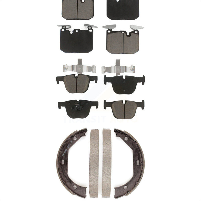 Transit Auto KCN-100230 Disc Brake Pad for 2012-2020 BMW 340i GT xDrive, BMW 440i, BMW 440i Gran Coupe & more - Front and Rear product image