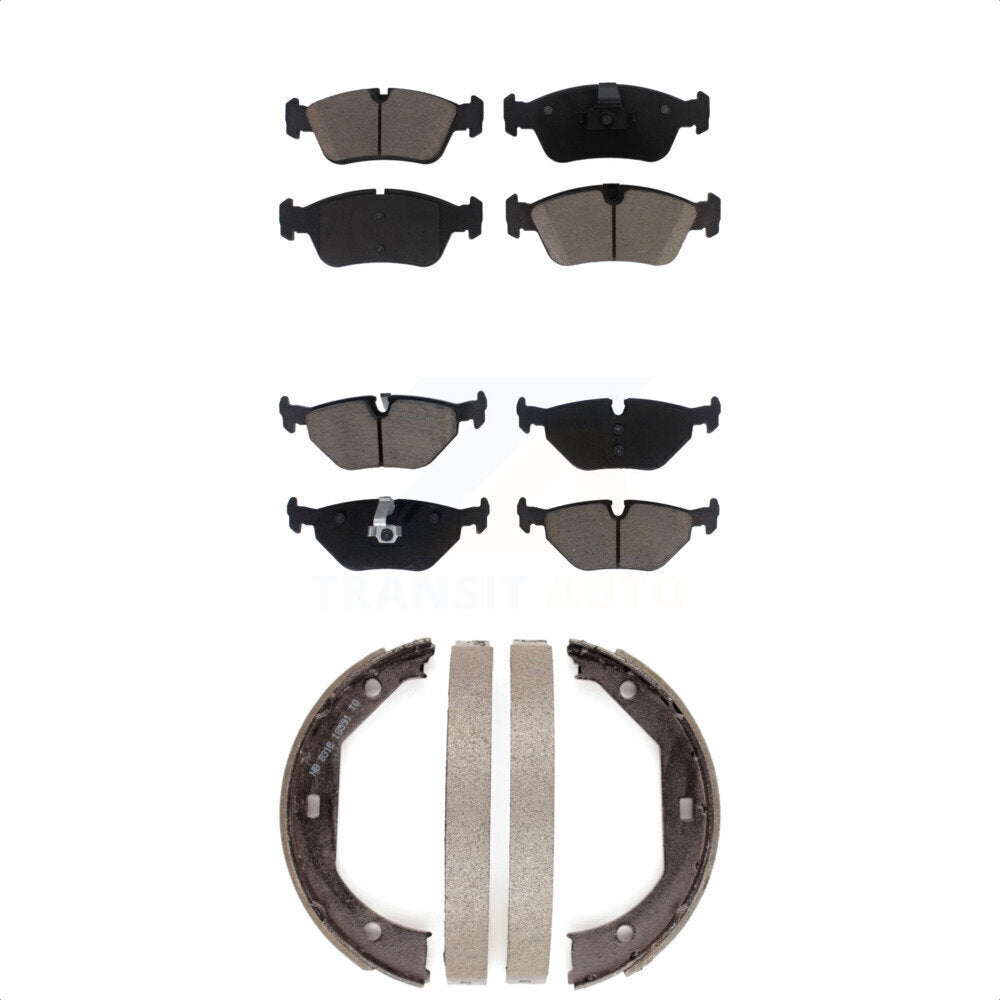 Transit Auto KCN-100231 Disc Brake Pad for 2001-2005 BMW 325xi - Front and Rear product image