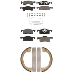 Transit Auto KCN-100233 Disc Brake Pad for 2003-2006 Ford Expedition, Lincoln Navigator - Front and Rear product image