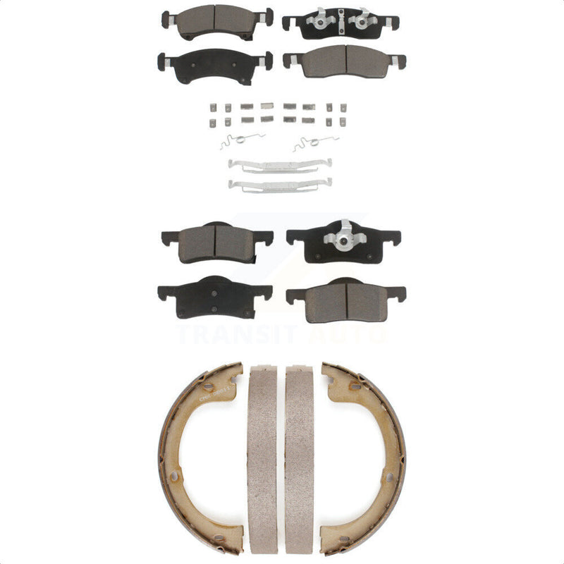 Transit Auto KCN-100233 Disc Brake Pad for 2003-2006 Ford Expedition, Lincoln Navigator - Front and Rear product image