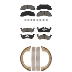 Transit Auto KCN-100234 Disc Brake Pad for 2010-2017 Ford Expedition, Lincoln Navigator - Front and Rear product image