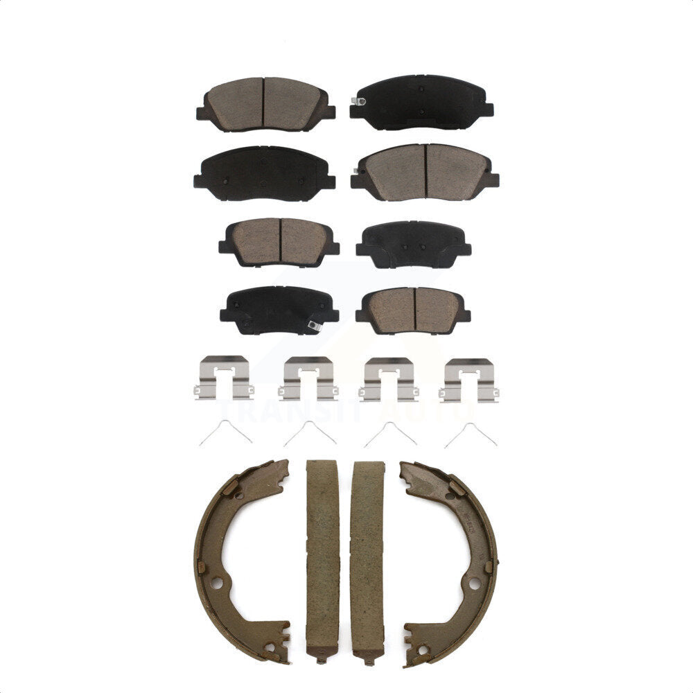 Transit Auto KCN-100238 Disc Brake Pad for 2017-2019 Hyundai Santa Fe XL, Hyundai Santa Fe - Front and Rear product image