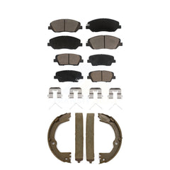 Transit Auto KCN-100238 Disc Brake Pad for 2017-2019 Hyundai Santa Fe XL, Hyundai Santa Fe - Front and Rear product image