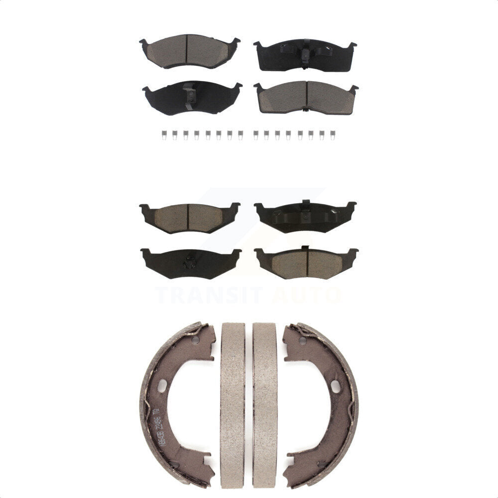 Transit Auto KCN-100246 Disc Brake Pad for 1995-2003 Dodge Neon, Plymouth Neon - Front and Rear product image