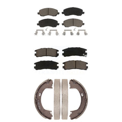 Transit Auto KCN-100247 Disc Brake Pad for 2001-2005 Mitsubishi Eclipse, Dodge Stratus - Front and Rear product image