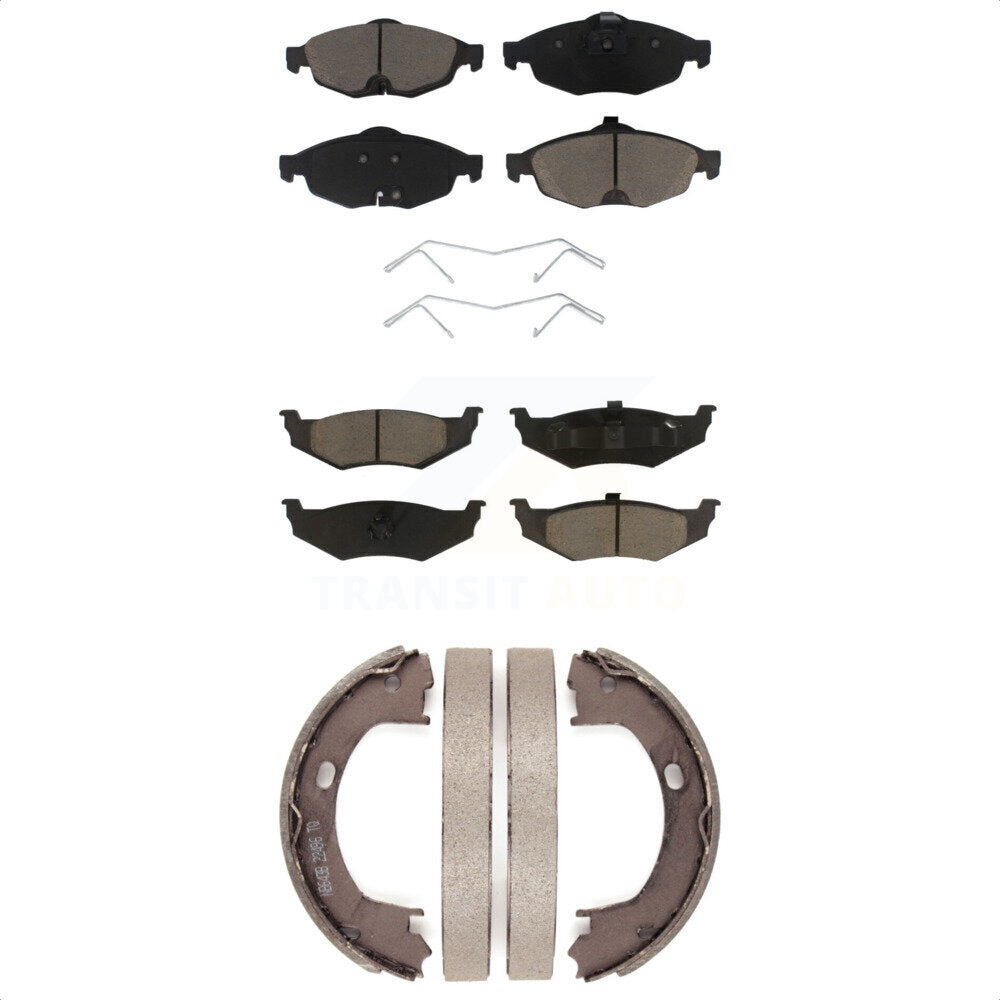 Transit Auto KCN-100248 Disc Brake Pad for 2001-2006 Chrysler Sebring, Dodge Stratus - Front and Rear product image