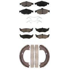 Transit Auto KCN-100248 Disc Brake Pad for 2001-2006 Chrysler Sebring, Dodge Stratus - Front and Rear product image