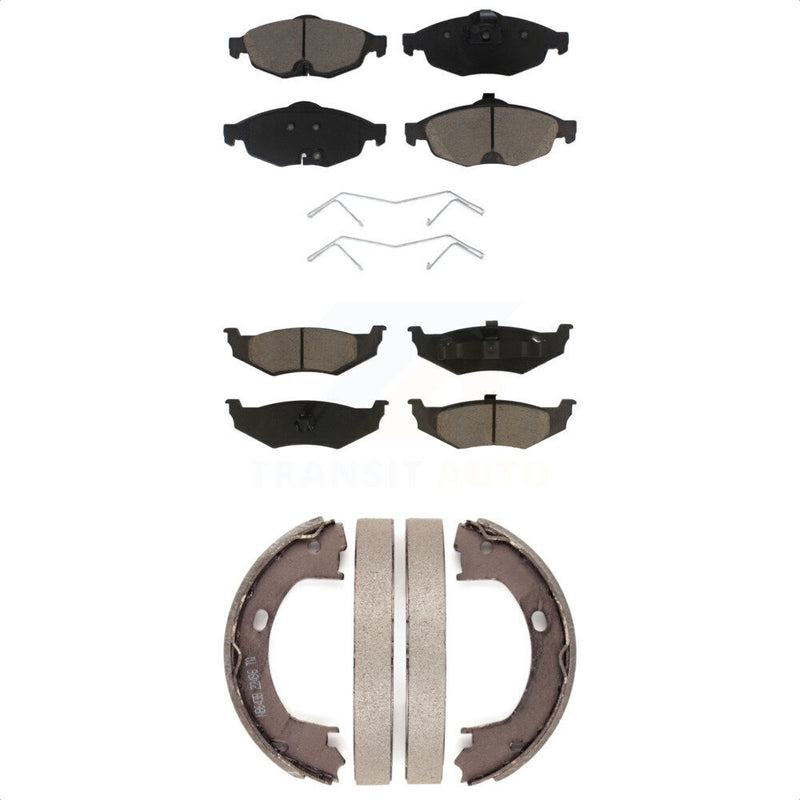 Transit Auto KCN-100248 Disc Brake Pad for 2001-2006 Chrysler Sebring, Dodge Stratus - Front and Rear product image
