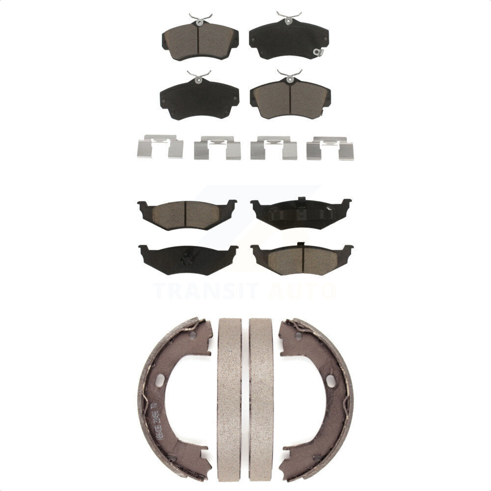 Transit Auto KCN-100249 Disc Brake Pad for 2001-2010 Chrysler PT Cruiser, Dodge Neon - Front and Rear product image