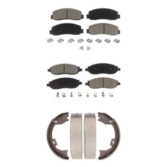 Transit Auto KCN-100251 Disc Brake Pad for 2005-2007 Ford F-250 Super Duty, Ford F-350 Super Duty - Front and Rear product image