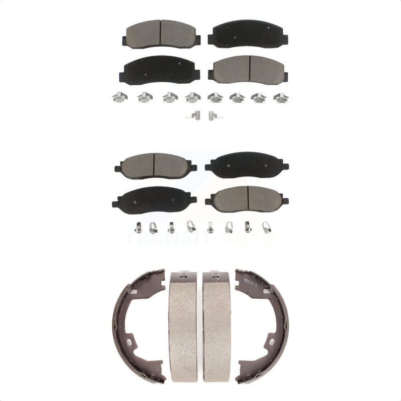 Transit Auto KCN-100251 Disc Brake Pad for 2005-2007 Ford F-250 Super Duty, Ford F-350 Super Duty - Front and Rear product image