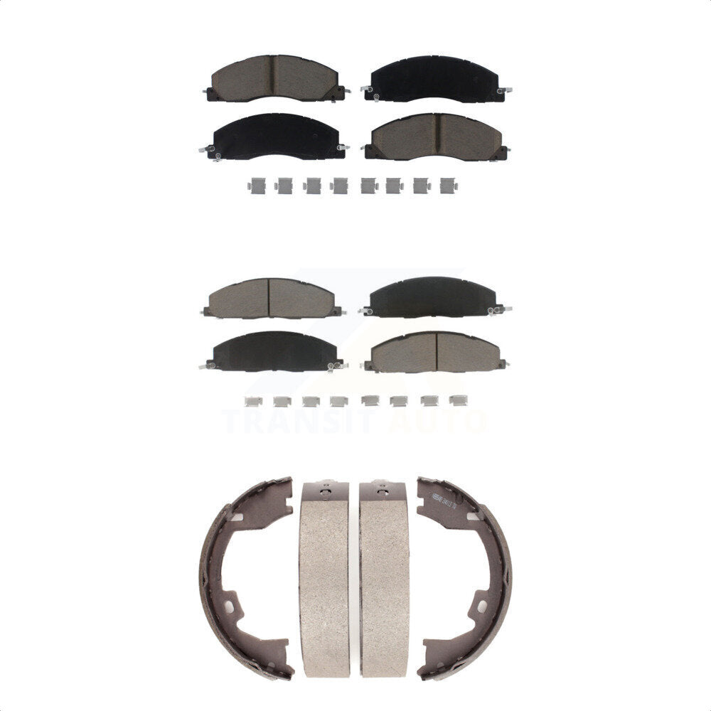 Transit Auto KCN-100252 Disc Brake Pad for 2009-2018 Ram 1500, Ram 2500, Ram 3500 & more - Front and Rear product image