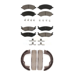Transit Auto KCN-100253 Disc Brake Pad for 2007-2021 Ram 1500 Classic, Ram 1500, Chrysler Aspen & more - Front and Rear product image