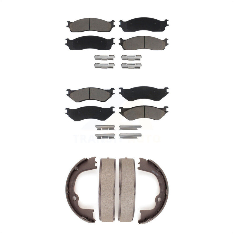 Transit Auto KCN-100254 Disc Brake Pad for 2007 Dodge Ram 1500 - Front and Rear product image