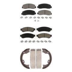 Transit Auto KCN-100255 Disc Brake Pad for 2005-2007 Ford F-350 Super Duty - Front and Rear product image
