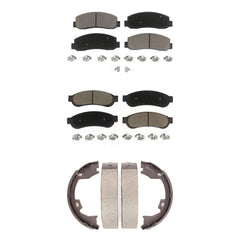 Transit Auto KCN-100256 Disc Brake Pad for 2008-2012 Ford F-450 Super Duty, Ford F-350 Super Duty, Ford F-250 Super Duty - Front and Rear product image