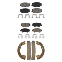 Transit Auto KCN-100257 Disc Brake Pad for 2012-2017 Hyundai Azera - Front and Rear product image