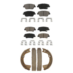 Transit Auto KCN-100258 Disc Brake Pad for 2011-2016 Kia Optima, Hyundai Sonata - Front and Rear product image