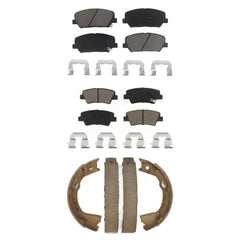 Transit Auto KCN-100260 Disc Brake Pad for 2011-2013 Kia Optima - Front and Rear product image