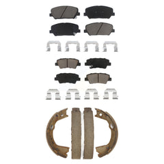 Transit Auto KCN-100261 Disc Brake Pad for 2013 Kia Optima - Front and Rear product image