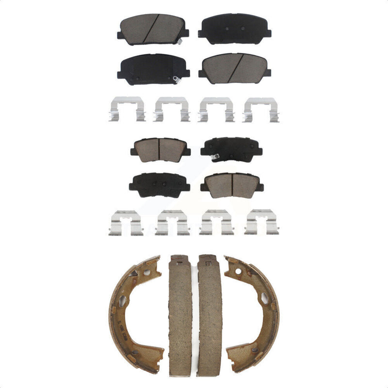 Transit Auto KCN-100261 Disc Brake Pad for 2013 Kia Optima - Front and Rear product image