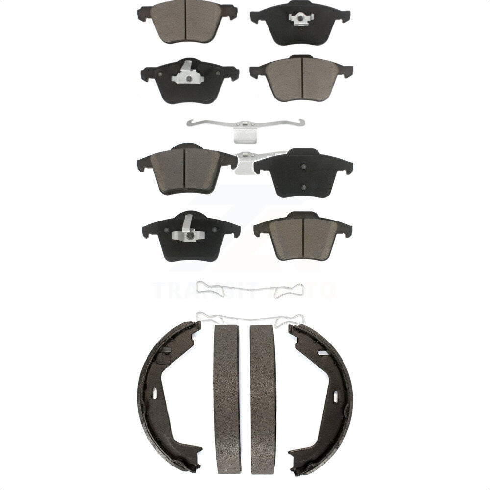 Transit Auto KCN-100267 Disc Brake Pad for 2003-2007 Volvo XC90 - Front and Rear product image