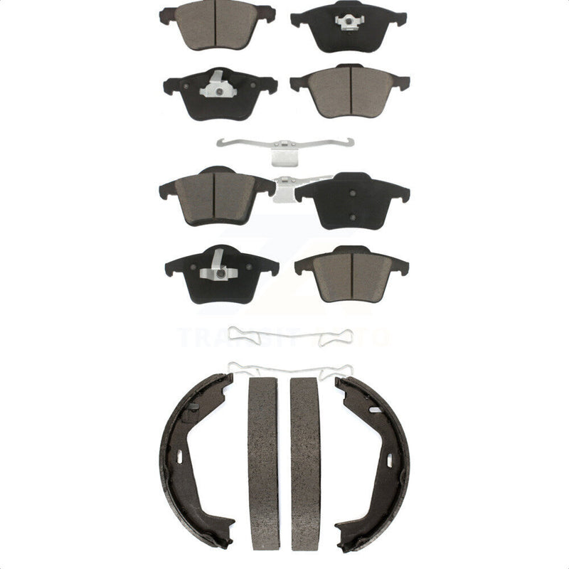 Transit Auto KCN-100267 Disc Brake Pad for 2003-2007 Volvo XC90 - Front and Rear product image