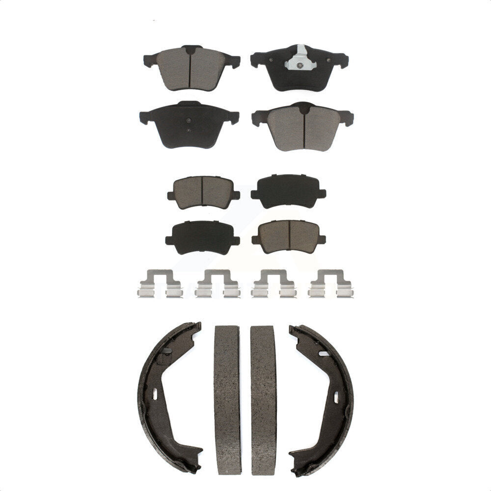 Transit Auto KCN-100270 Disc Brake Pad for 2007-2009 Volvo S80 - Front and Rear product image