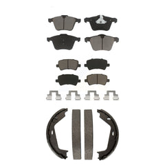 Transit Auto KCN-100270 Disc Brake Pad for 2007-2009 Volvo S80 - Front and Rear product image