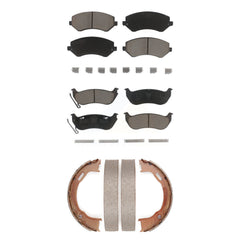 Transit Auto KCN-100273 Disc Brake Pad for 2003-2007 Jeep Liberty - Front and Rear product image