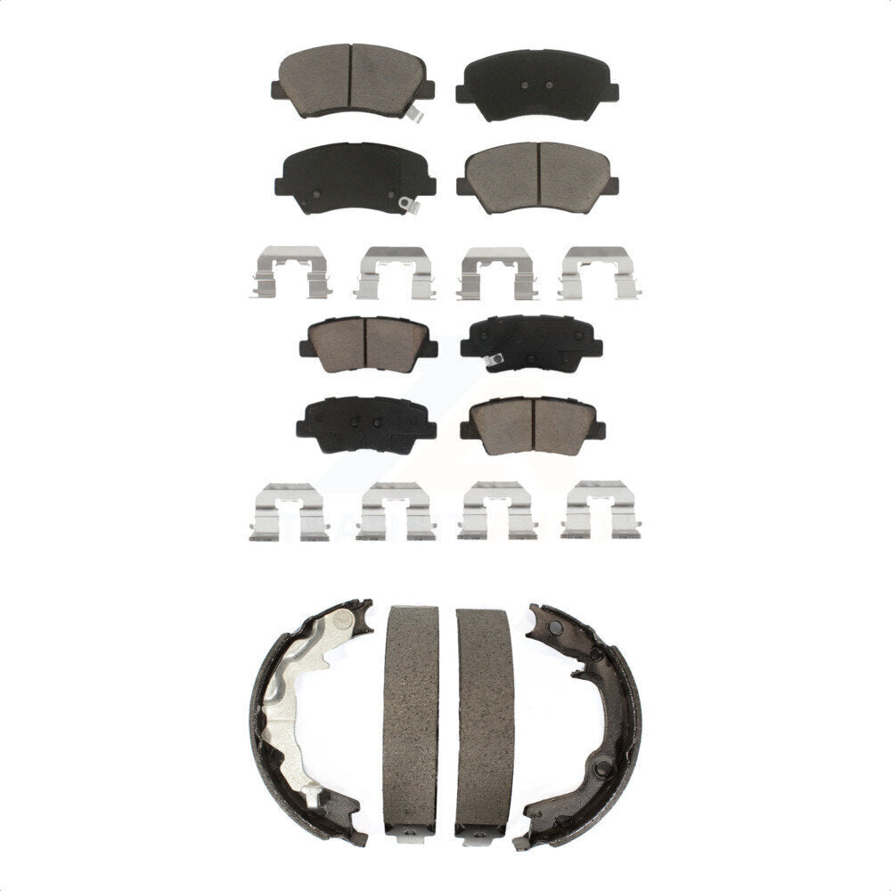 Transit Auto KCN-100275 Disc Brake Pad for 2014 Kia Forte, Kia Forte Koup - Front and Rear product image