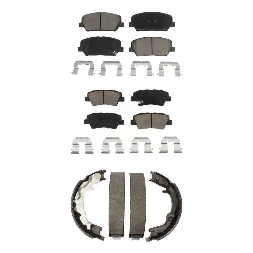 Transit Auto KCN-100276 Disc Brake Pad for 2014 Kia Forte Koup - Front and Rear product image