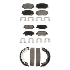 Transit Auto KCN-100276 Disc Brake Pad for 2014 Kia Forte Koup - Front and Rear product image