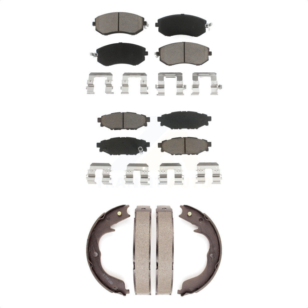 Transit Auto KCN-100279 Disc Brake Pad for 2010-2014 Subaru Impreza, Subaru Forester - Front and Rear product image