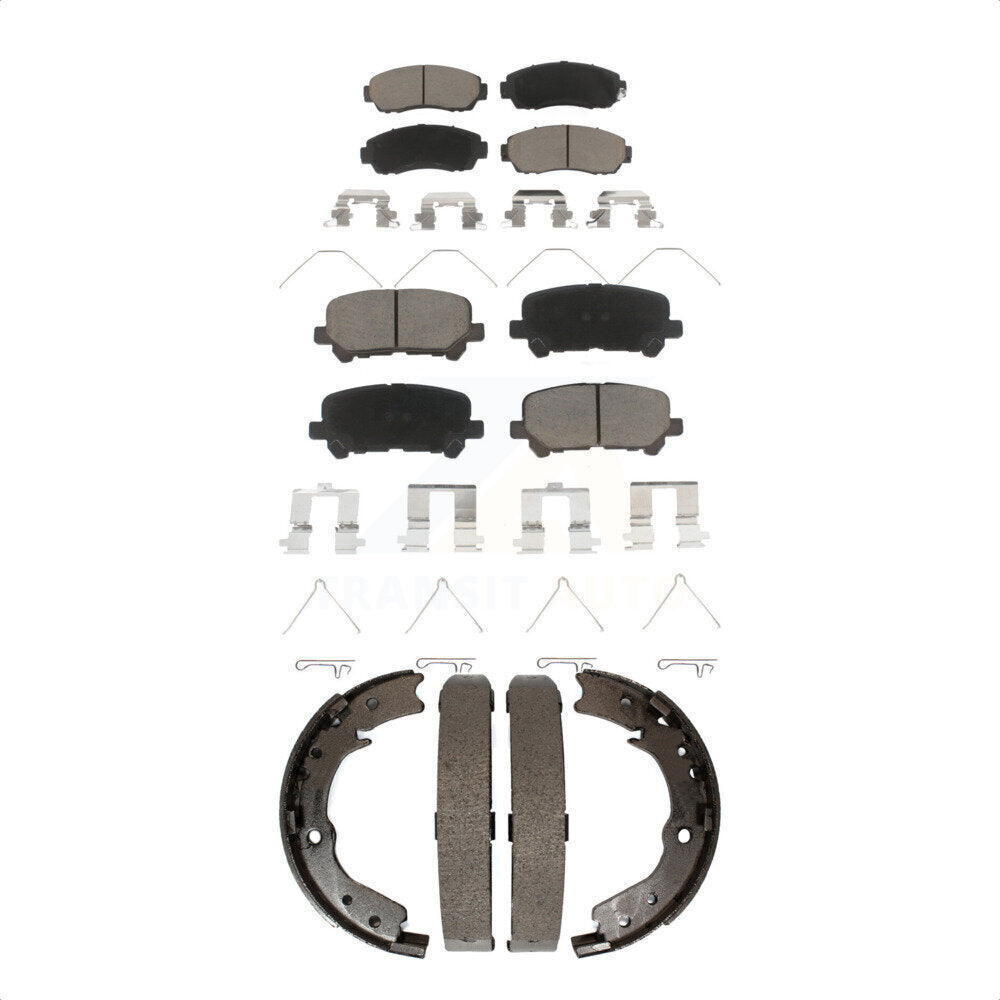 Transit Auto KCN-100287 Disc Brake Pad for 2011-2017 Honda Odyssey - Front and Rear product image