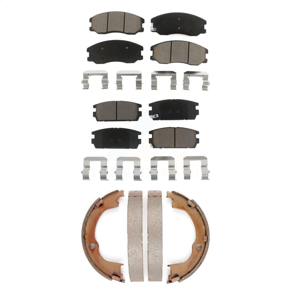 Transit Auto KCN-100288 Disc Brake Pad for 2007-2015 Chevrolet Captiva Sport, Saturn Vue, Chevrolet Equinox & more - Front and Rear product image