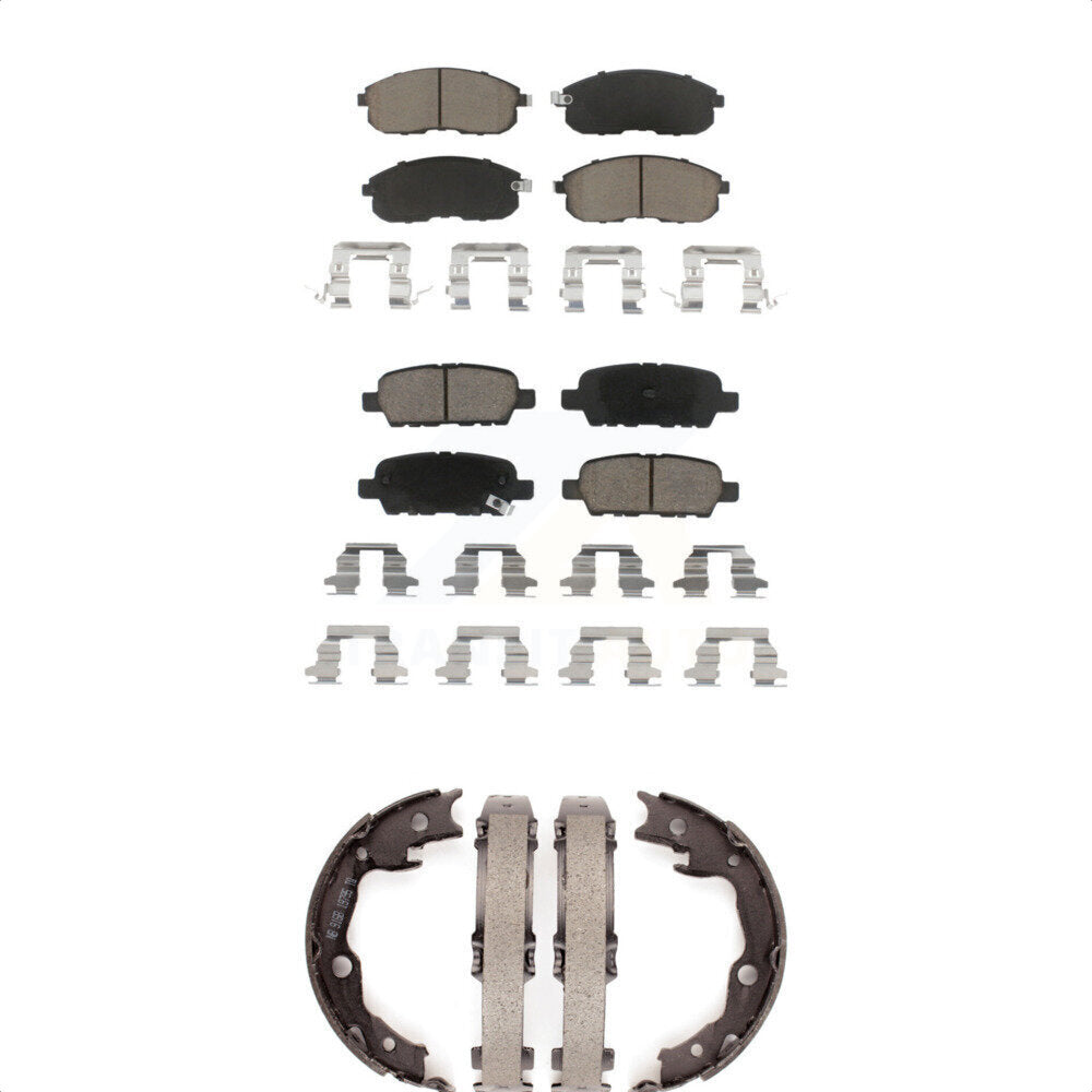 Transit Auto KCN-100293 Disc Brake Pad for 2007-2019 Nissan Juke, Nissan Sentra - Front and Rear product image