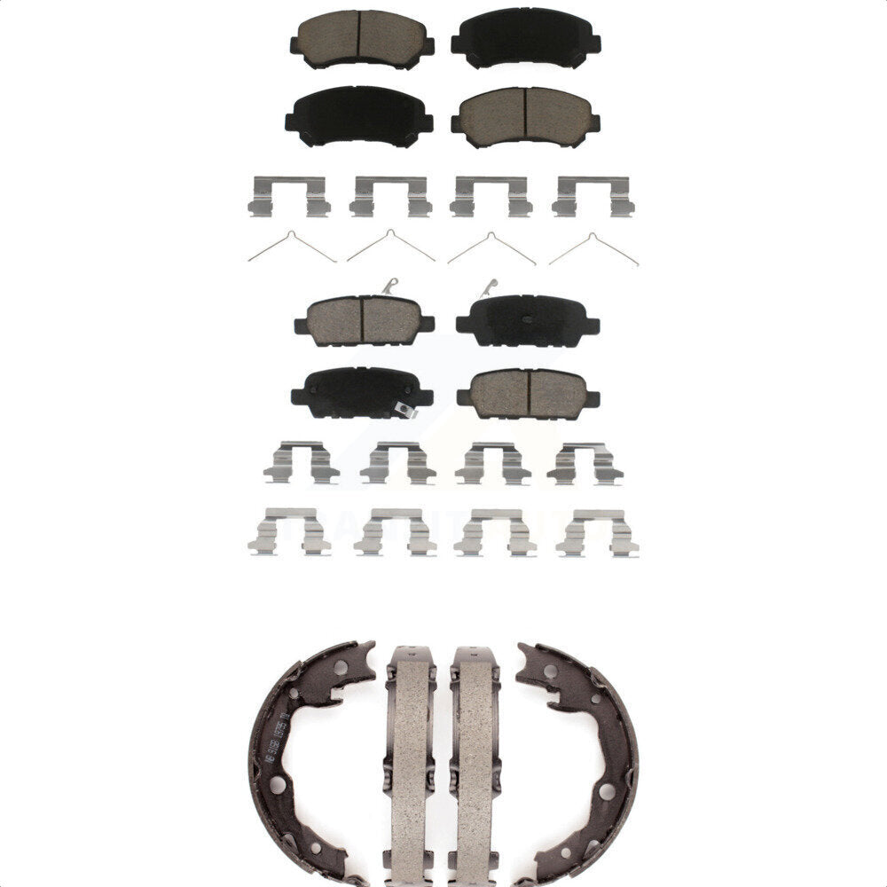 Transit Auto KCN-100295 Disc Brake Pad for 2007-2017 Nissan Juke, Nissan Rogue Select, Nissan Rogue & more - Front and Rear product image