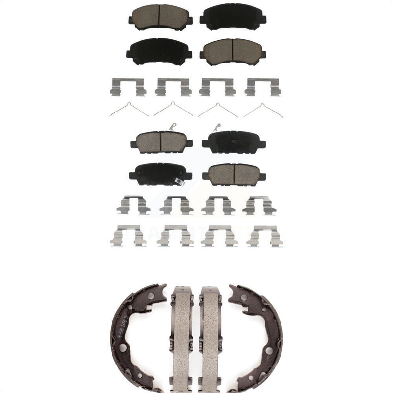 Transit Auto KCN-100295 Disc Brake Pad for 2007-2017 Nissan Juke, Nissan Rogue Select, Nissan Rogue & more - Front and Rear product image