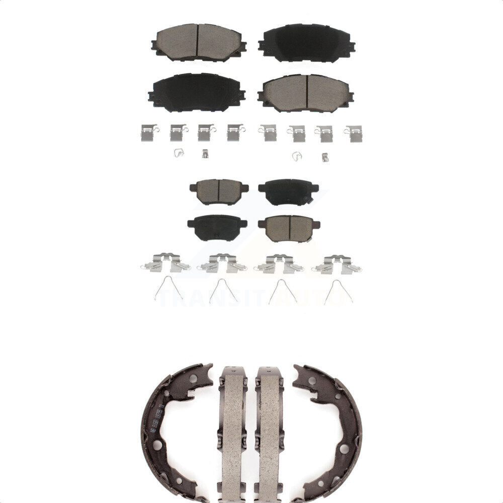 Transit Auto KCN-100298 Disc Brake Pad for 2009-2012 Pontiac Vibe, Toyota Matrix - Front and Rear product image