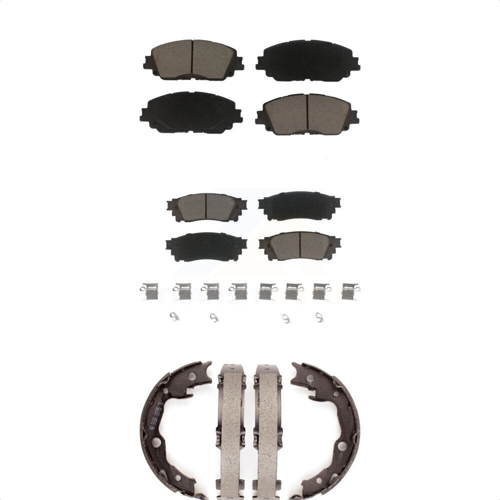 Transit Auto KCN-100300 Disc Brake Pad for 2018-2021 Toyota Camry, Toyota RAV4 - Front and Rear product image