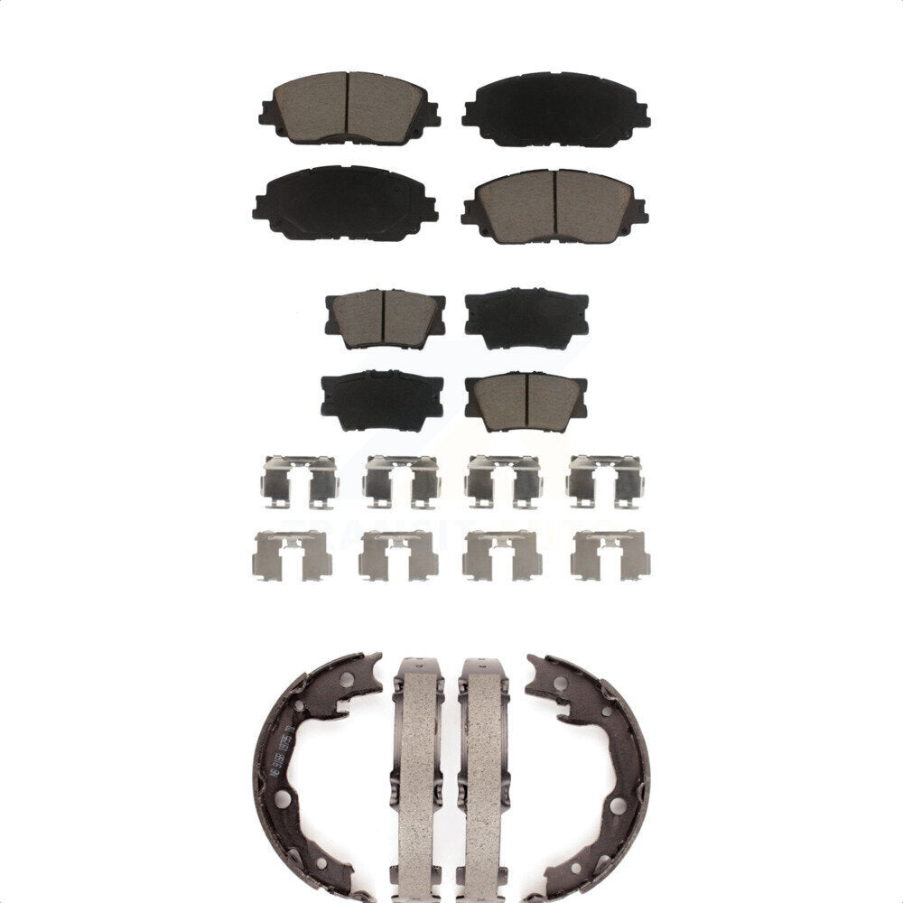 Transit Auto KCN-100301 Disc Brake Pad for 2018-2023 Toyota Camry - Front and Rear product image