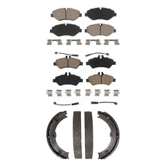 Transit Auto KCN-100303 Disc Brake Pad for 2007-2018 Mercedes-Benz Sprinter 2500, Dodge Sprinter 2500, Freightliner Sprinter 2500 - Front and Rear product image